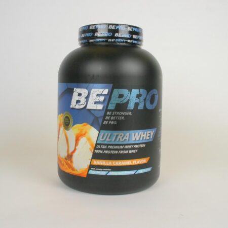 ULTRA WHEY - אבקה להכנת משקה חלבון פרימיום טעם וניל קרמל